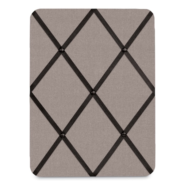 Slim Enclosed Corkboard, 36"x48", Bronze Alum Frame/Rubber